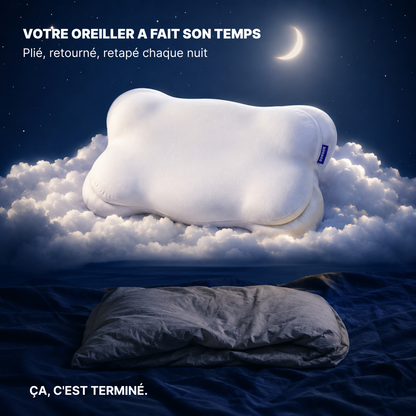 Le Nuage Dodoux Oreiller Ergonomique Adulte à Mémoire de Forme