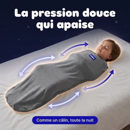Le Câlin Dodoux, le cocon de compression qui apaise le coucher