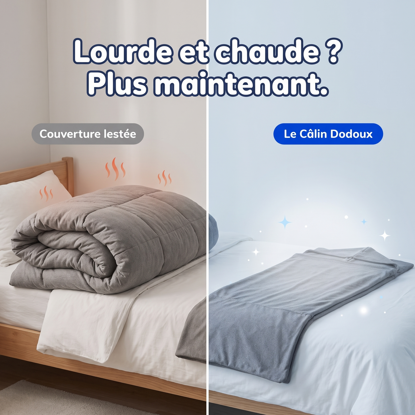 Le Câlin Dodoux, le cocon de compression qui apaise le coucher